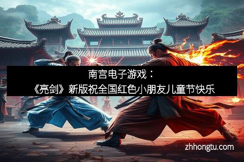 南宫电子游戏：《亮剑》新版祝全国红色小朋友儿童节快乐